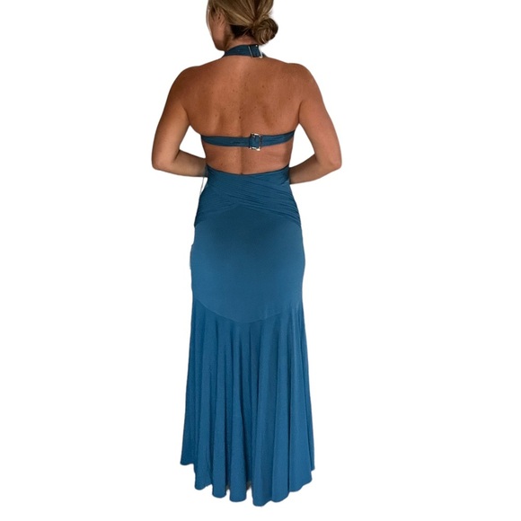 Jovani Evening Gown Teal - Picture 5 of 7